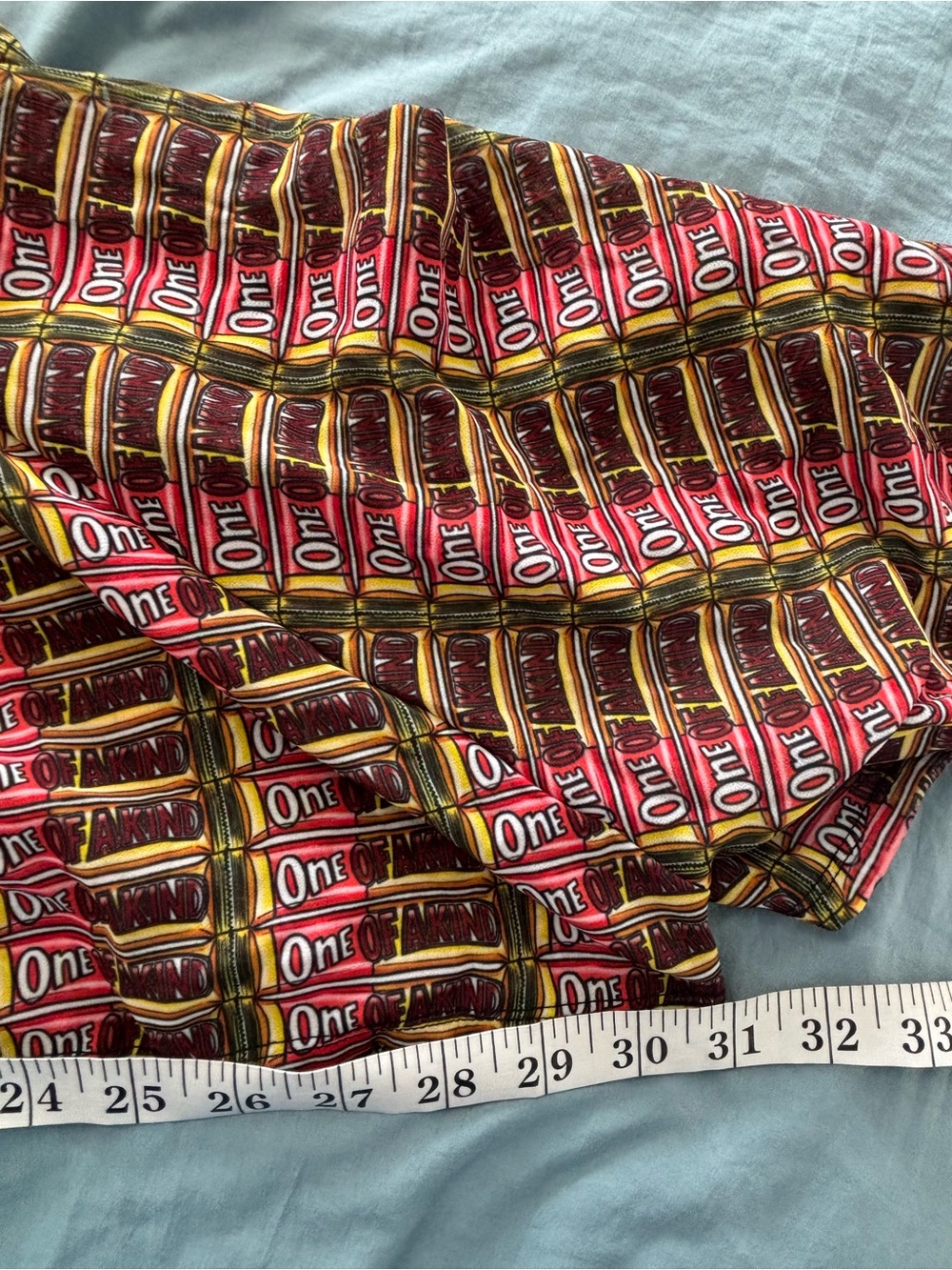 Off-Shoulder Cropped Top in Burgundy, Mustard and Pink Stripe - Picture 4 of 7